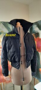 Blouson col haut