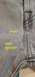 jeans déchiré